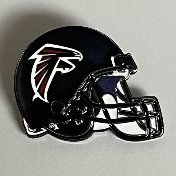 Atlanta Falcons Helmet Hat Pin Pins Streetwear Hats Bag Football Fitted New Era - Picture 1 of 8